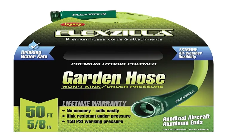 is flexzilla garden hose drinking water safe