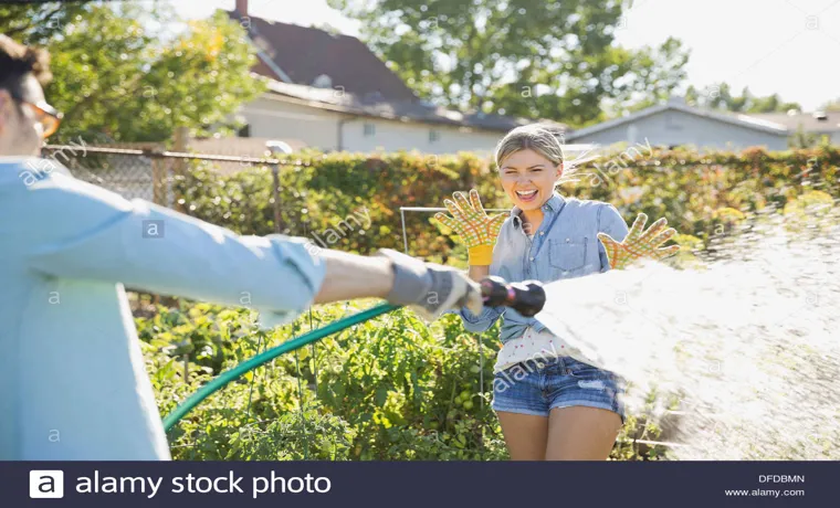 is spraying someone with a garden hose assault