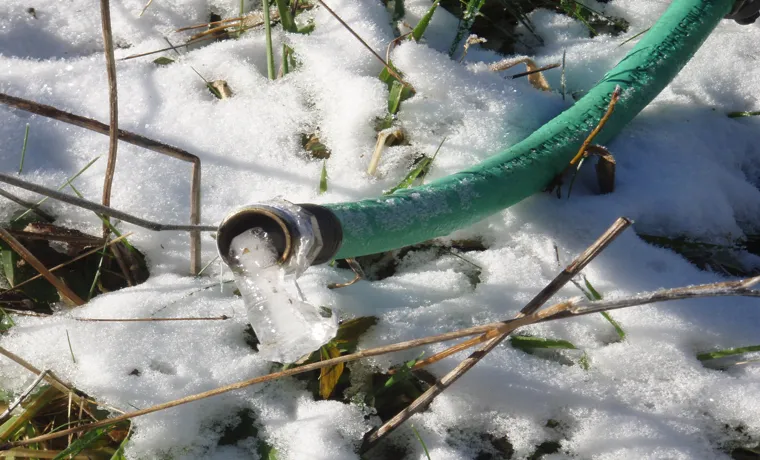 should i disconnect my garden hose in the winter