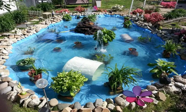 what can you use besides a pond liner