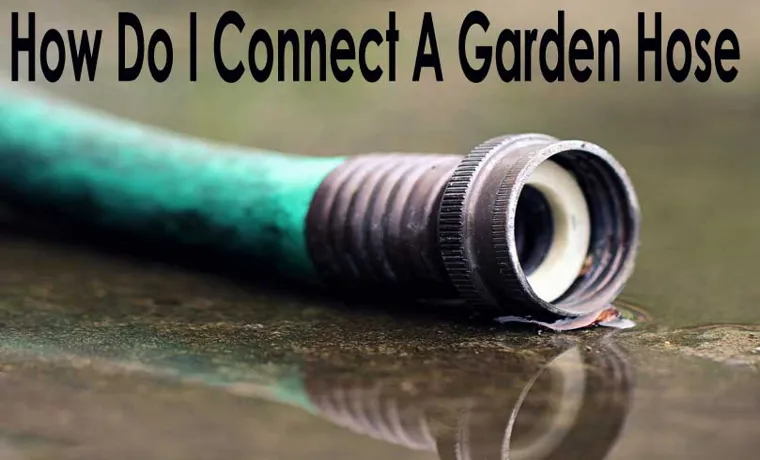 what do i need to connect two garden hoses together