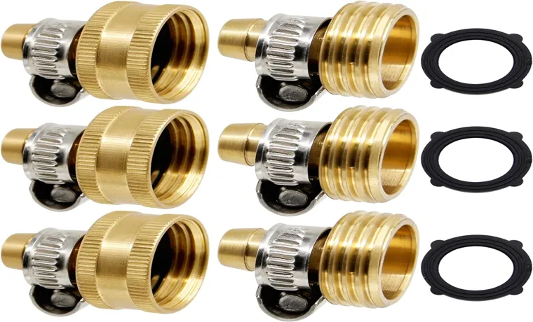what is a garden hose connector called