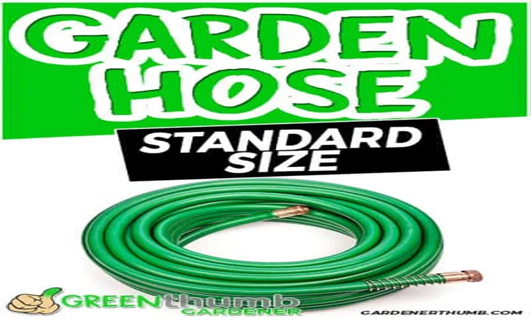 What is the Size of a Standard Garden Hose? Explained in Detail