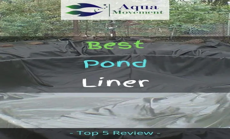 what is the thickest pond liner