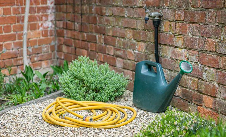 what to do with garden hose in winter