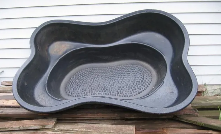 what to put on top of pond liner
