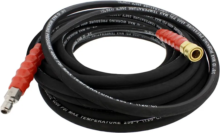 what type of garden hose for pressure washer