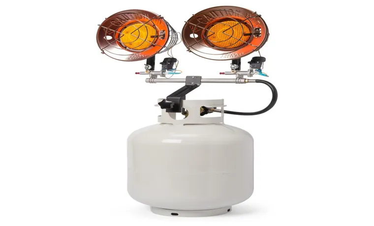 are tank top propane heater safe for garage