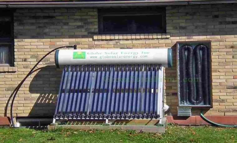can a solar panel heat a garage