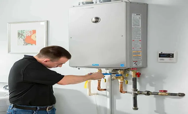 can a tankless water heater be installed in a garage