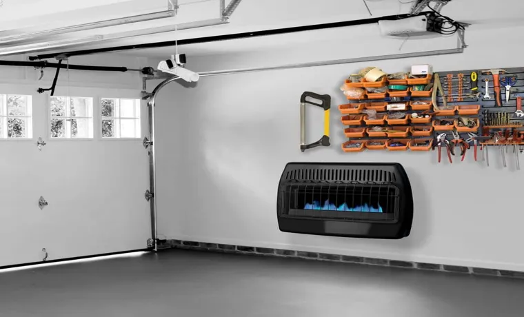 how to vent a garage heater